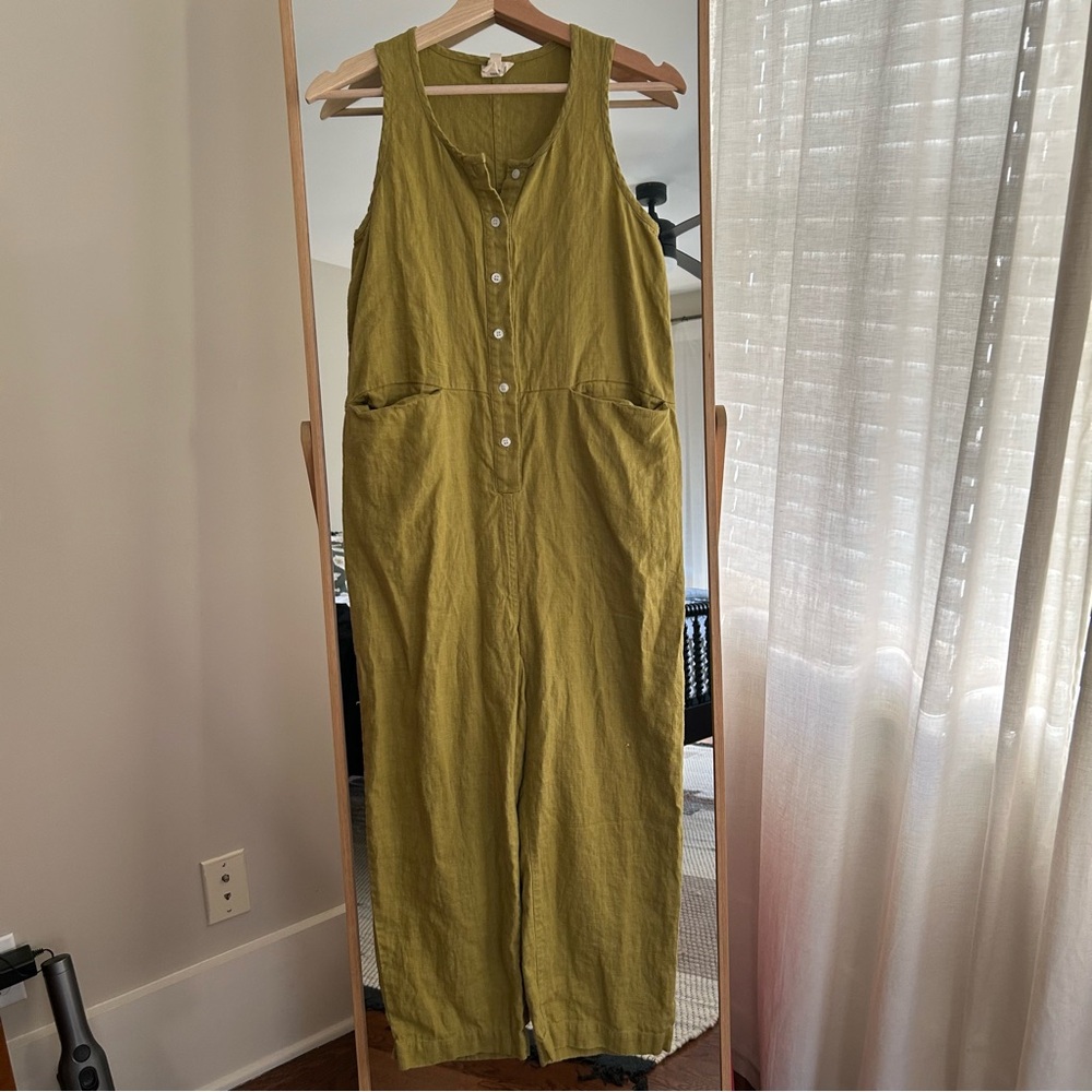 Beaton linen jumpsuit